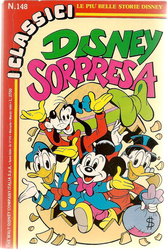 I CLASSICI DISNEY N.148 - MARZO 1989
