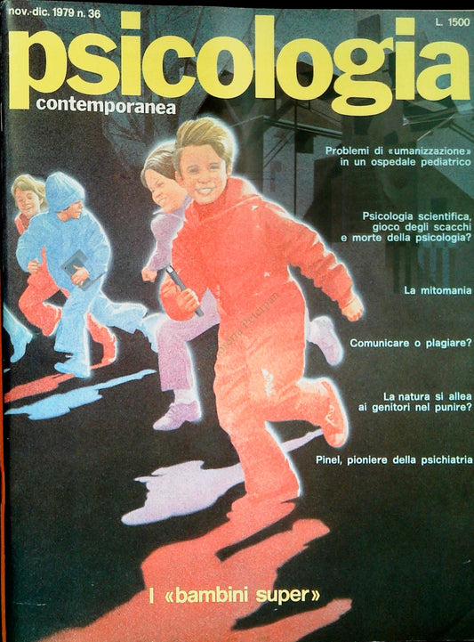 PSICOLOGIA CONTEMPORANEA N. 36 - I BAMBINI SUPER - OUTLET DEL LIBRO