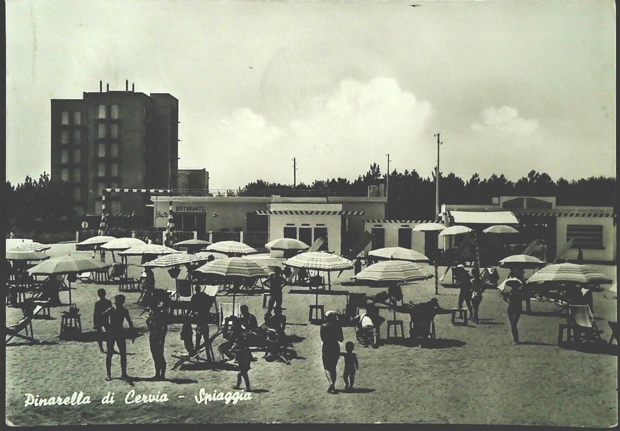 PINARELLA DI CERVIA - LA SPIAGGIA - V1957