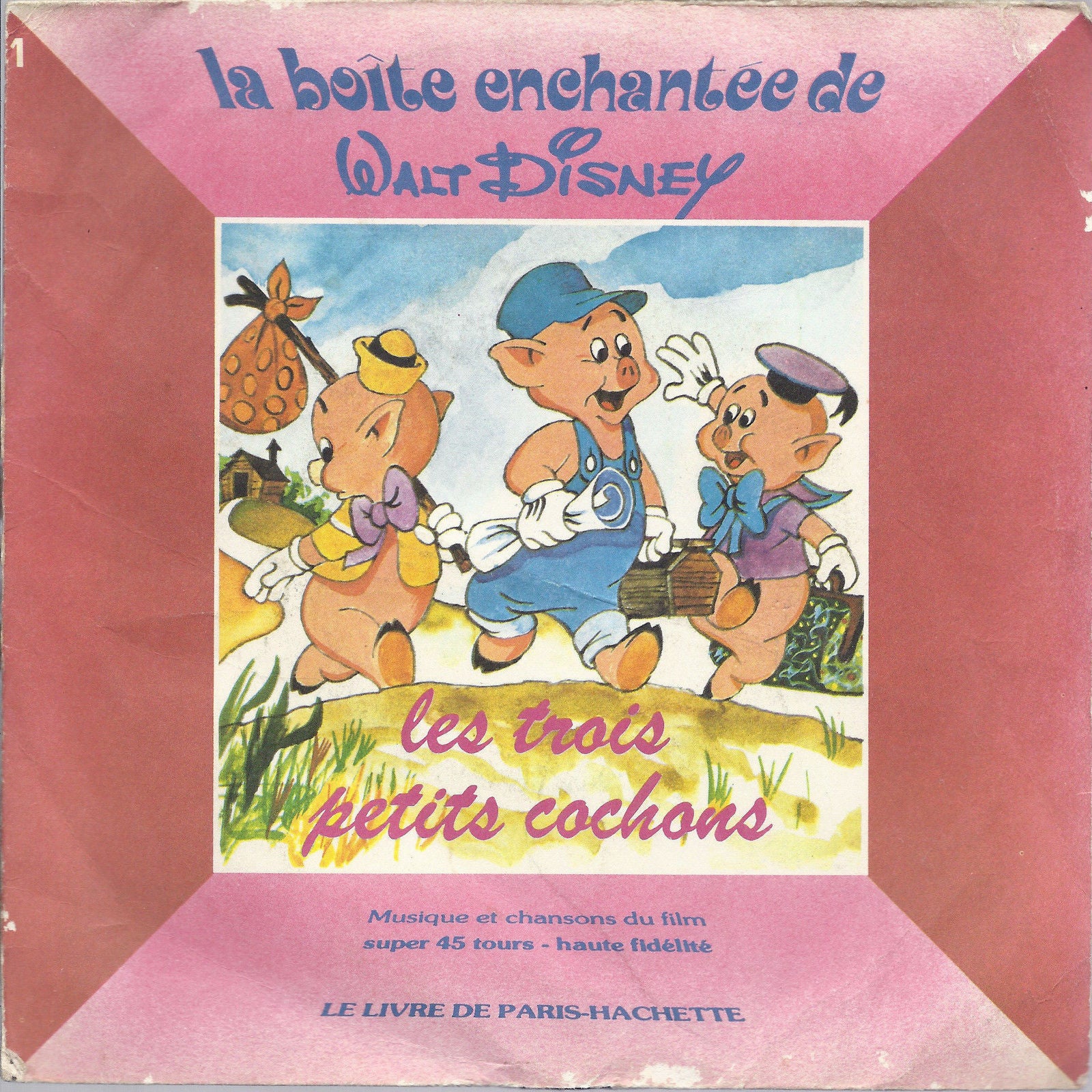 LES TROI PETITS COCHONS - QUI CRAINT LE GRAND MECHANT LOUP? # La boite de DISNEY