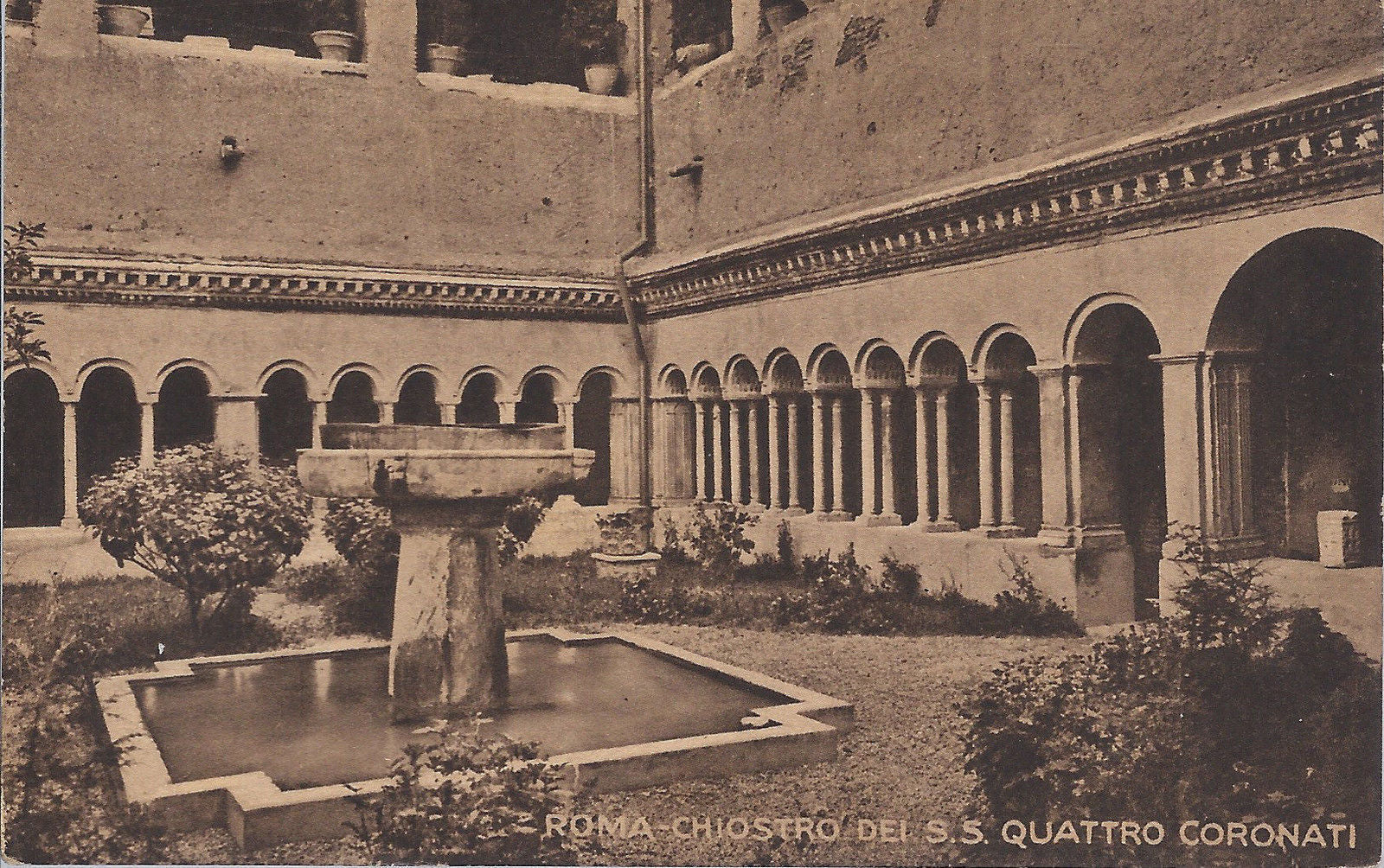 ROMA - CHIOSTRO DEI S.S. QUATTRO CORONATI - NV