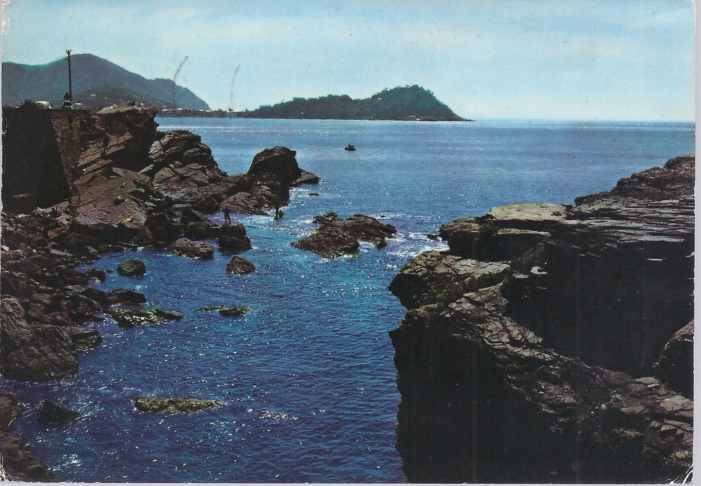 GOLFO DEL TIGULLIO - LA PENISOLE DI SESTRI LEVANTE DALLA SCO