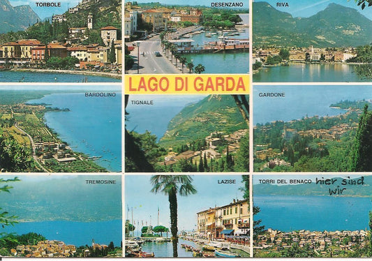 LAGO DI GARDA - 9 VEDUTE - V