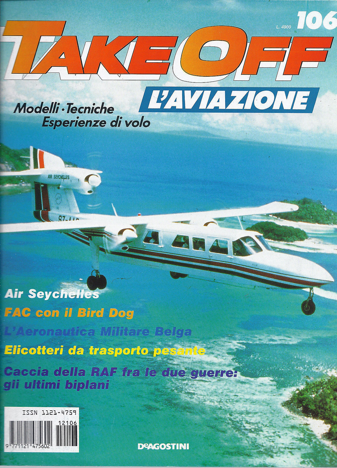 TAKE OFF  L'AVIAZIONE - fascicolo 106