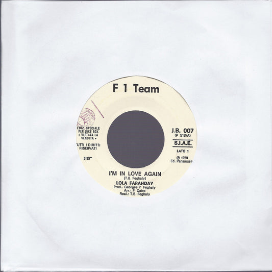 I'M IN LOVE AGAIN # LOLA FARAHDAY -- SHANGHAIED # 'LECTRIC FUNK - Ed.  Juke Box