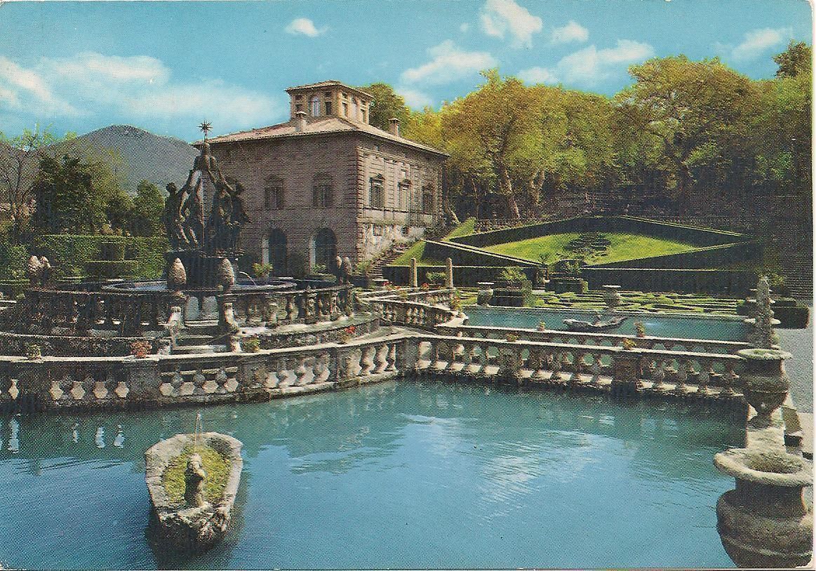 BAGNAIA - VILLA LANTE - FONTANA DEI MORI E PALAZZINA MONTALT