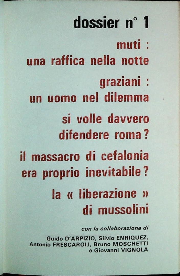 I GRANDI ENIGMI DEGLI ANNI TERRIBILI N. 1 - DE CREMILLE 1970 - OUTLET DEL LIBRO