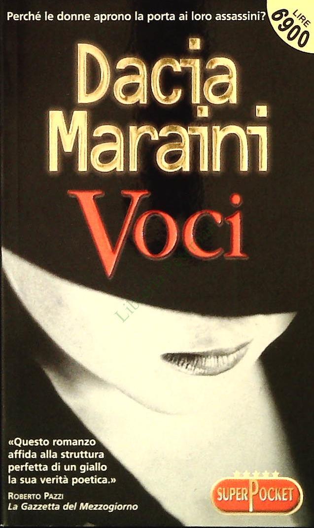 VOCI - DACIA MARAINI - SUPERPOCKET 1998 - OUTLET DEL LIBRO