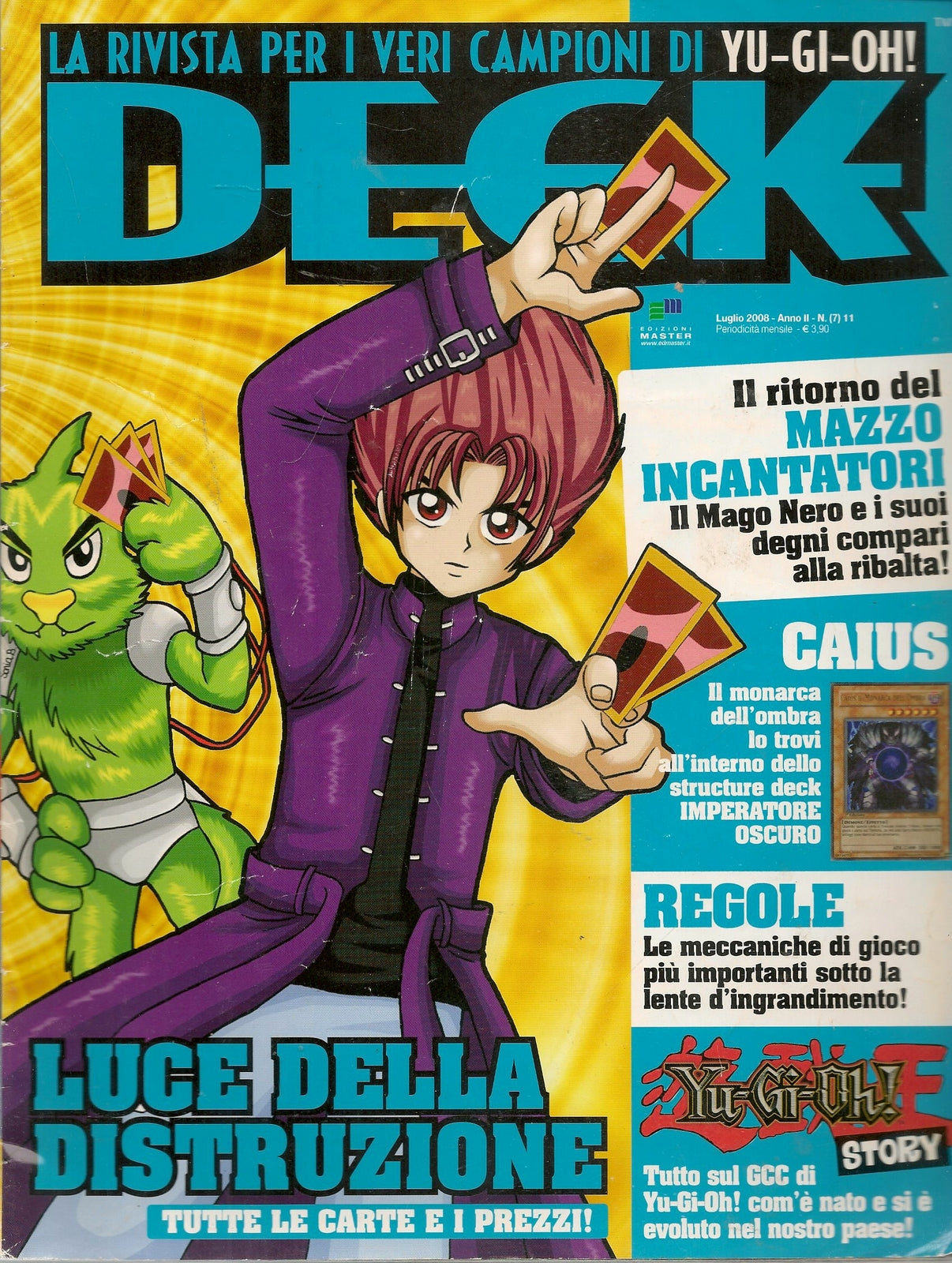 DECK. LA RIVISTA PER I CAMPIONI DI YU-GI-OH - LUGLIO 2008
