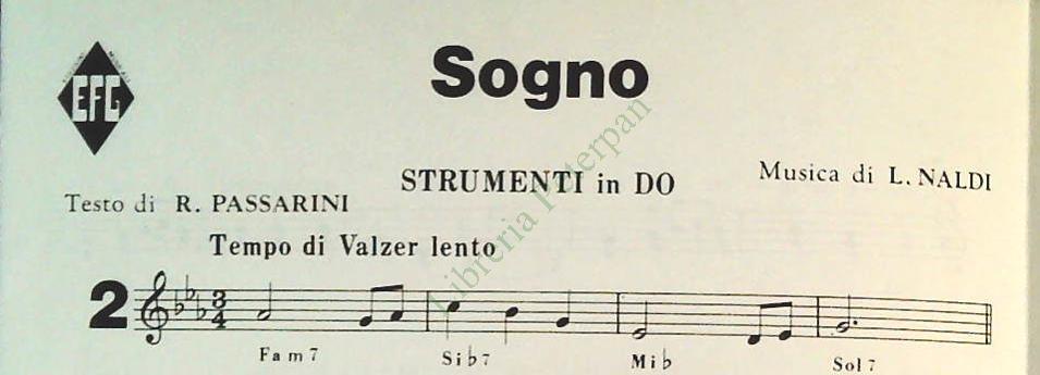 VALZER ALLEGRO - E ALTRI 3 BRANI - SPARTITO -SHEET MUSIC