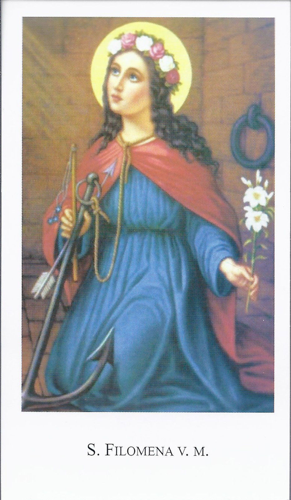 S. FILOMENA V. M. - SANTINO - AS014-029 - Ed. Paco