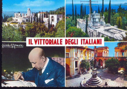 GARDONE RIVIERA - IL VITTORIALE - 4 VEDUTE - V1970 - ACQUERE