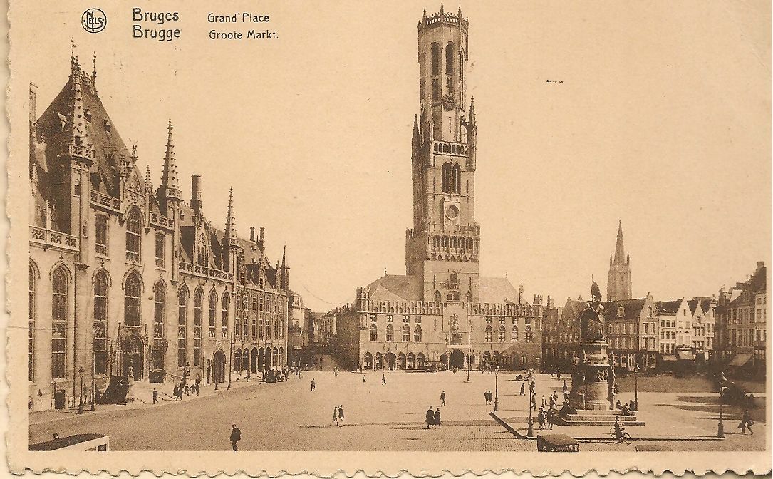 BRUGES - GRAND'PLACE - V1935