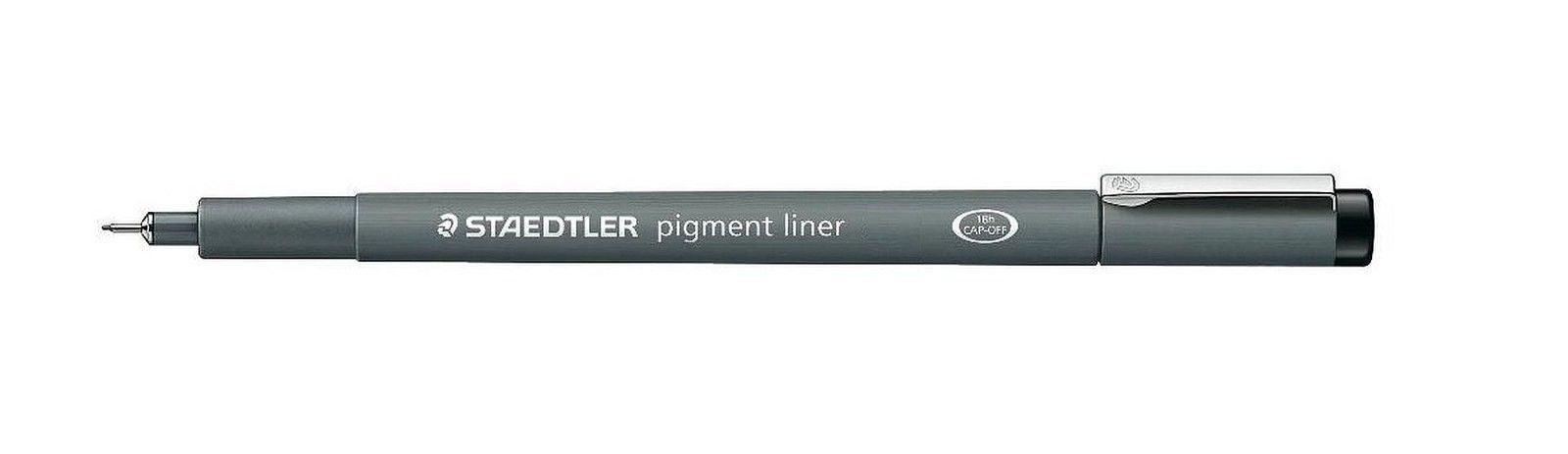 STAEDTLER PIGMENT LINER - PUNTA 0,4 - COLORE NERO (rapido us