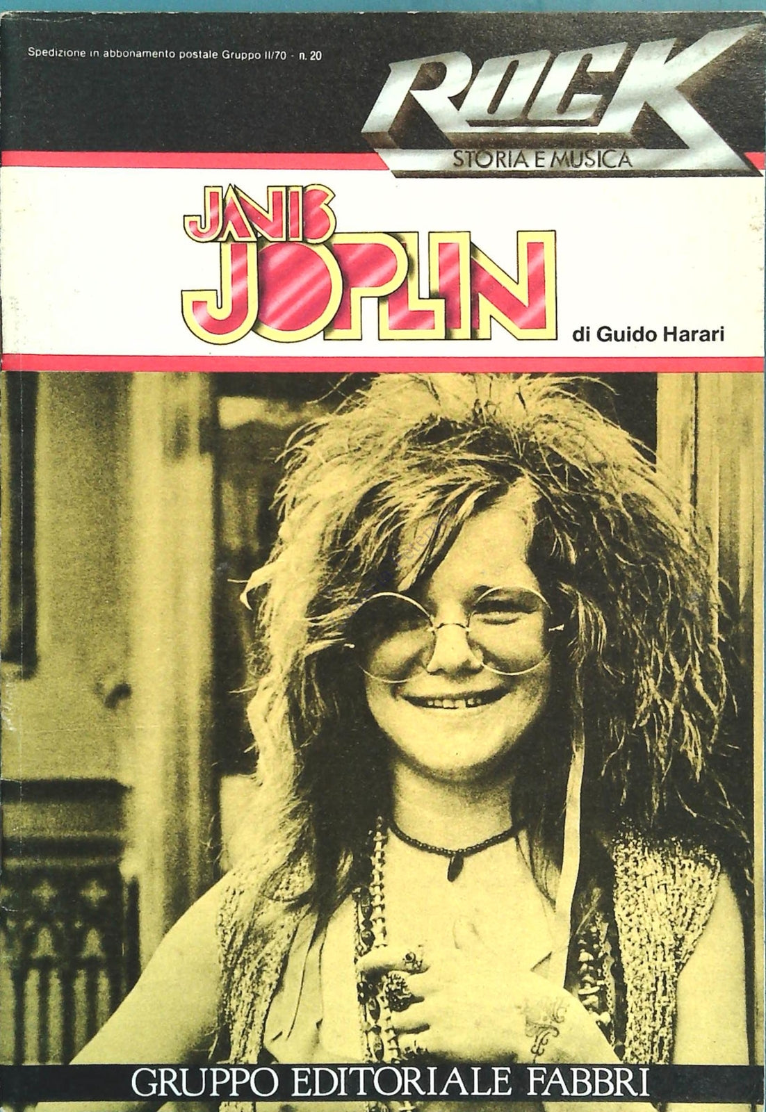 JANIB JOPLIN - GUIDO HARARI - ROCK STORIA E MUSICA