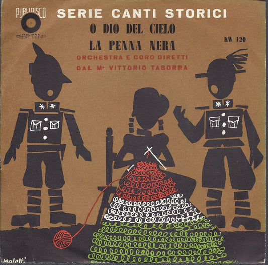 O DIO DEL CIELO - LA PENNA NERA = CANTI STORICI # Orch e Coro dir dal M° TABORRA