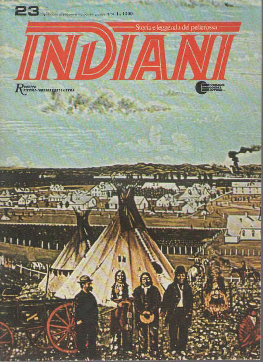 INDIANI, STORIA E LEGGENDA DEI PELLEROSSA - N 23