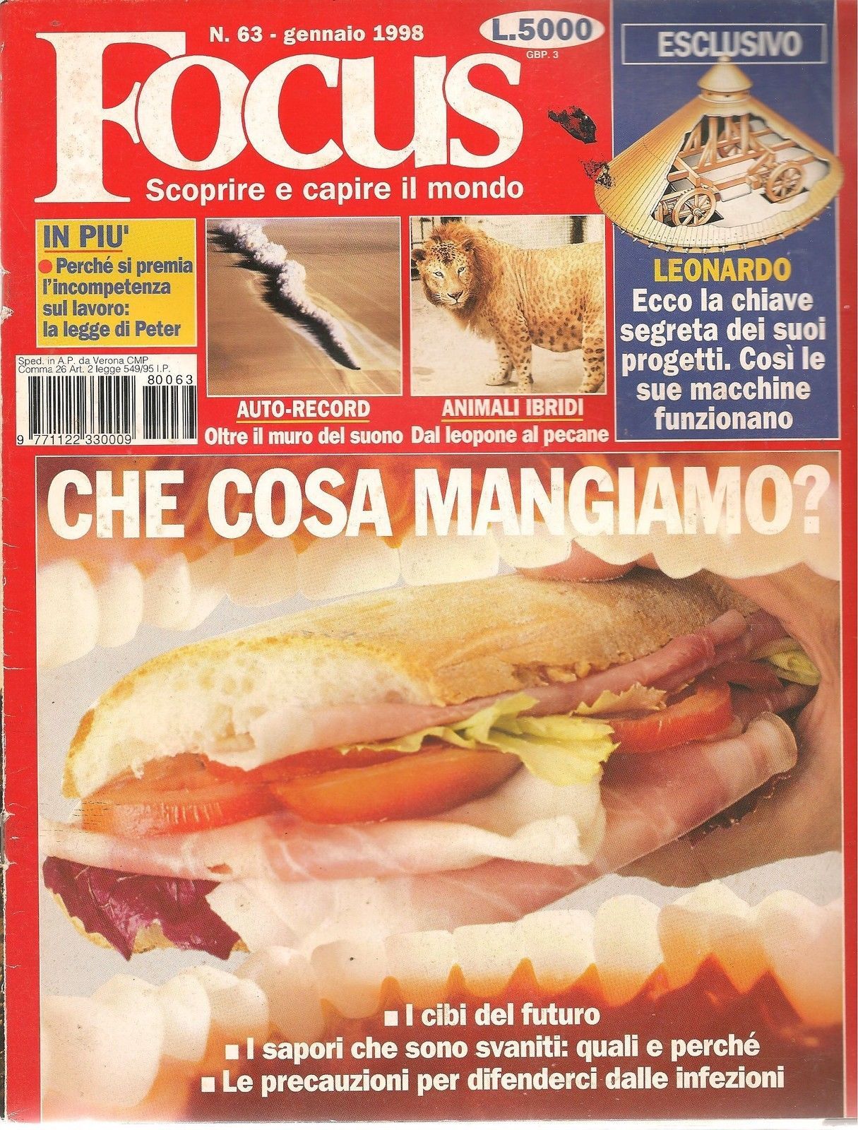 FOCUS N 63 - gennaio 1998