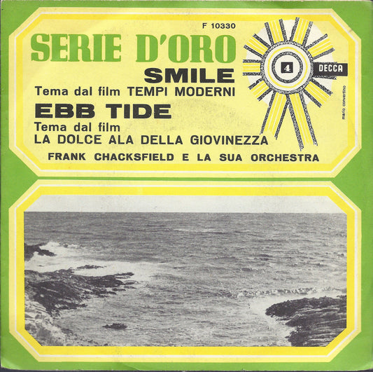 SMILE. Dal Film Tempi Moderni - EBB TIDE - FRANK CHACKSFIELD E LA SUA ORCHESTRA