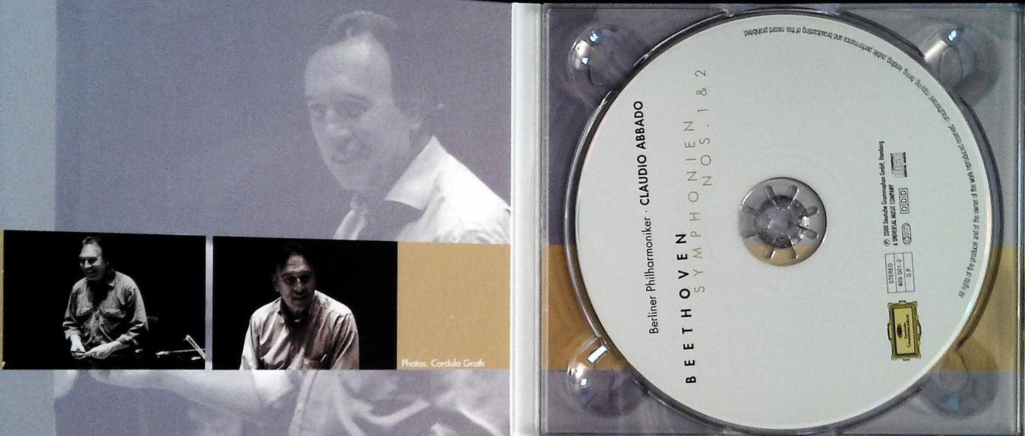 BEETHOVEN SYMPONIEN N. 1 E 2 - CLAUDIO ABBADO