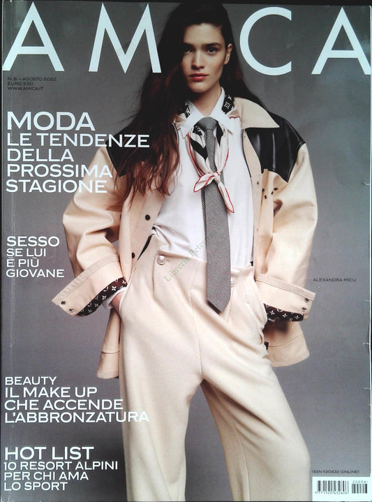 AMICA AGOSTO 2022 - MODA LE TENDENZE DELLA PROSSIMA STAGIONE