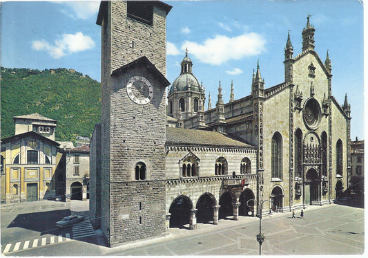 COMO - IL DUOMO, IL BROLETTO E CHIESA DI S. GIACOMO - V 1970