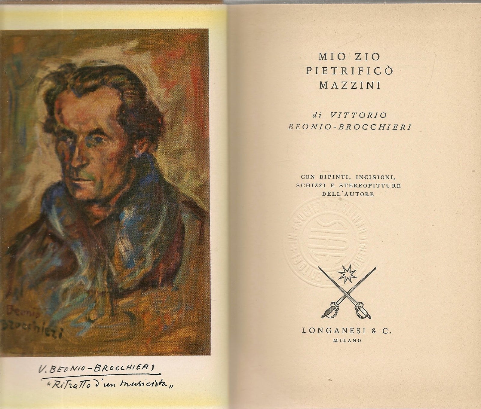 MIO ZIO PIETRIFICO' MAZZINI - VITTORIO BEONIO-BROCCHIERI