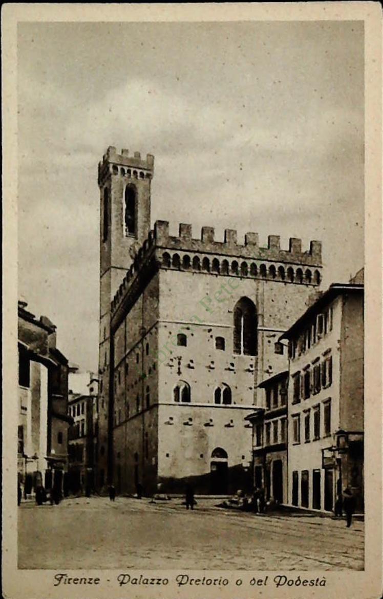 FIRENZE - PLAAZZO PRETORIO O DEL PODESTA' - NV