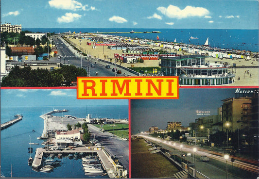 RIMINI - 3 VEDUTE - V1970