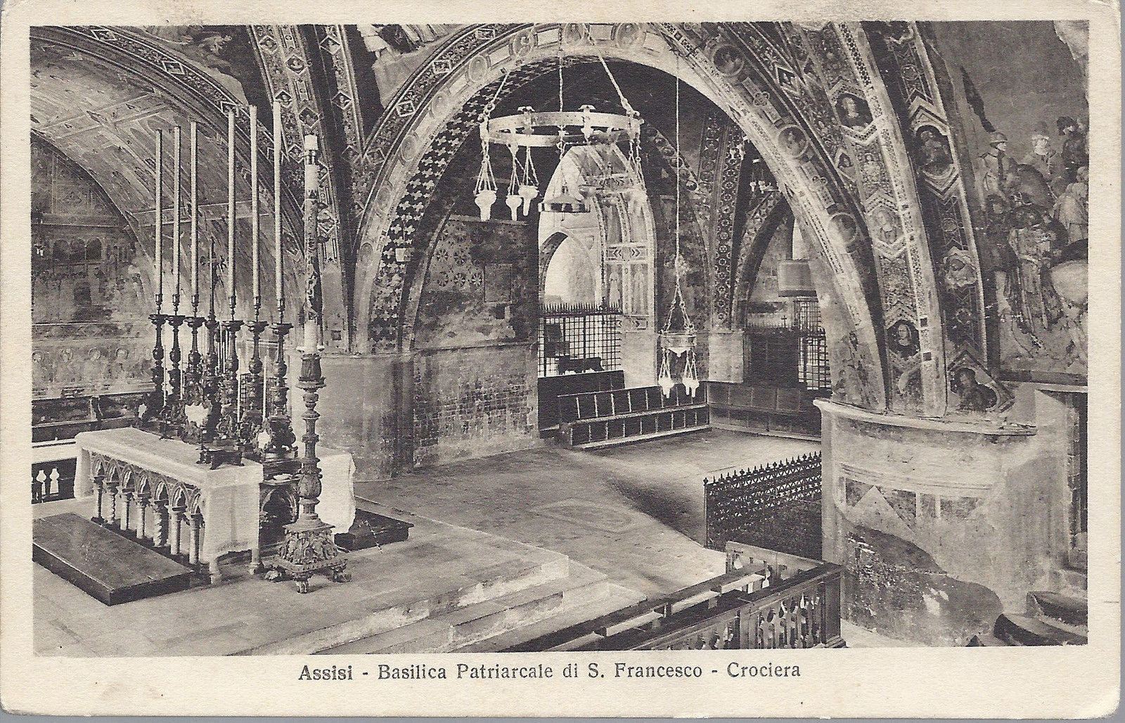 ASSISI - BASILICA PATRIARCALE DI S. FRANCESCO - CROCIERA - N