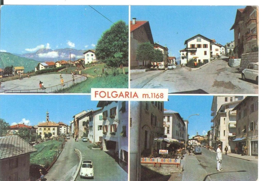 FOLGARIA - QUATTRO VEDUTE - V1968
