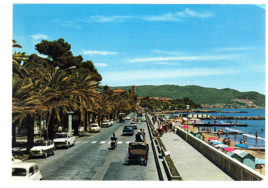 DIANO MARINA - VIA AURELIA E PASSEGGIATA A MARE - V1968