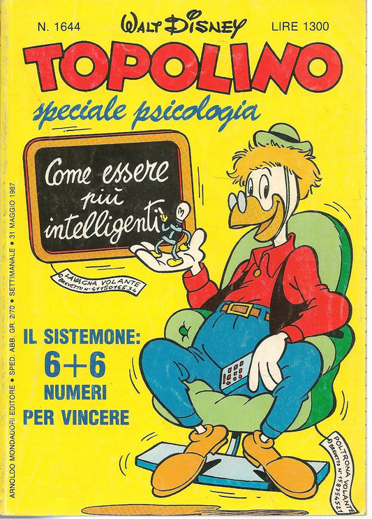 TOPOLINO N. 1644 - 31 MAGGIO 1987
