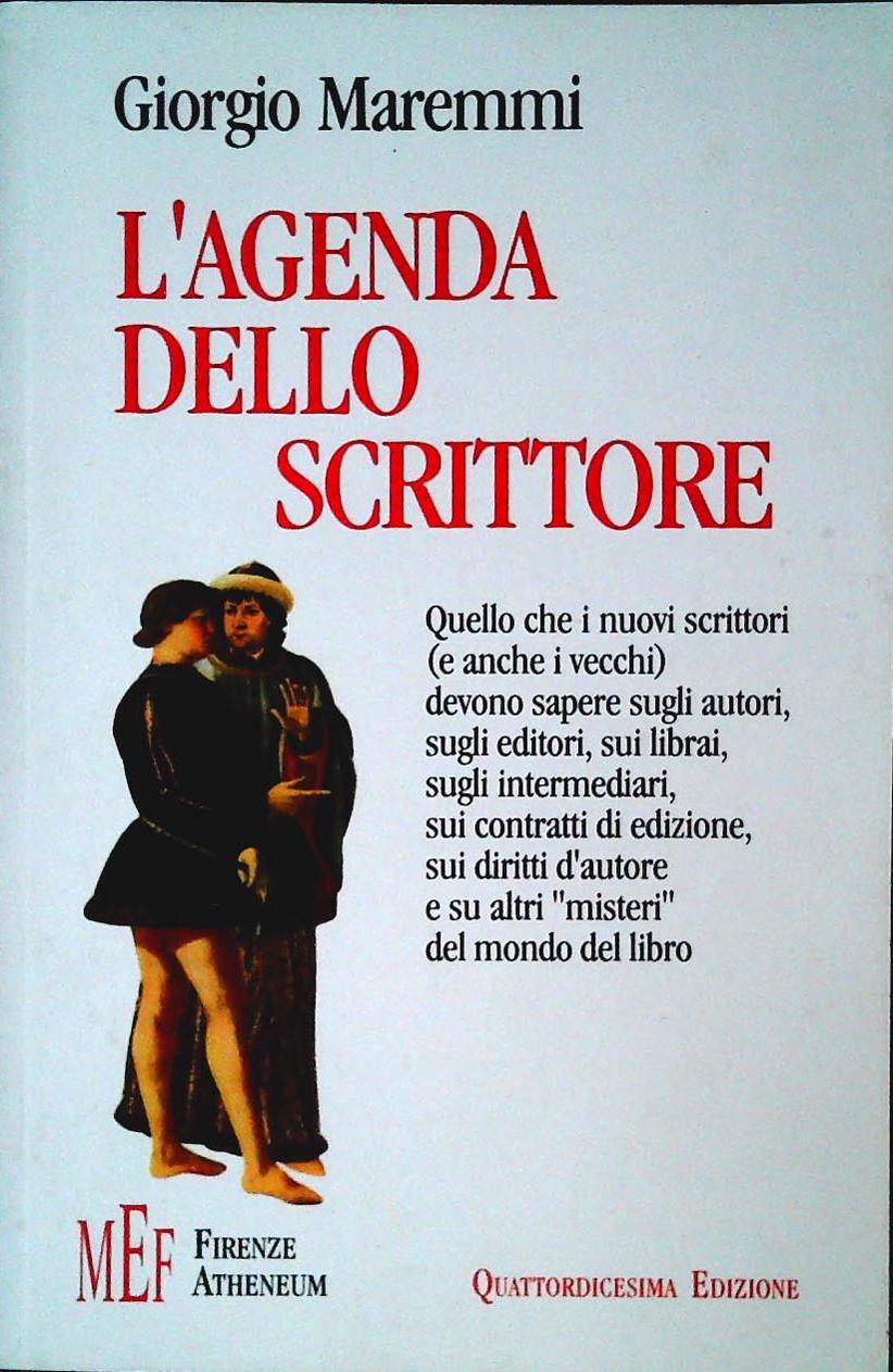 L'AGENDA DELLO SCRITTORE - GIORGIO MAREMMI
