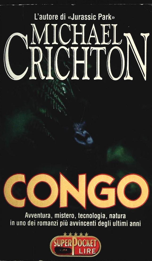 CONGO - MICHAEL CRICHTON - SUPERPOCKET 1997 - OUTLET DEL LIBRO
