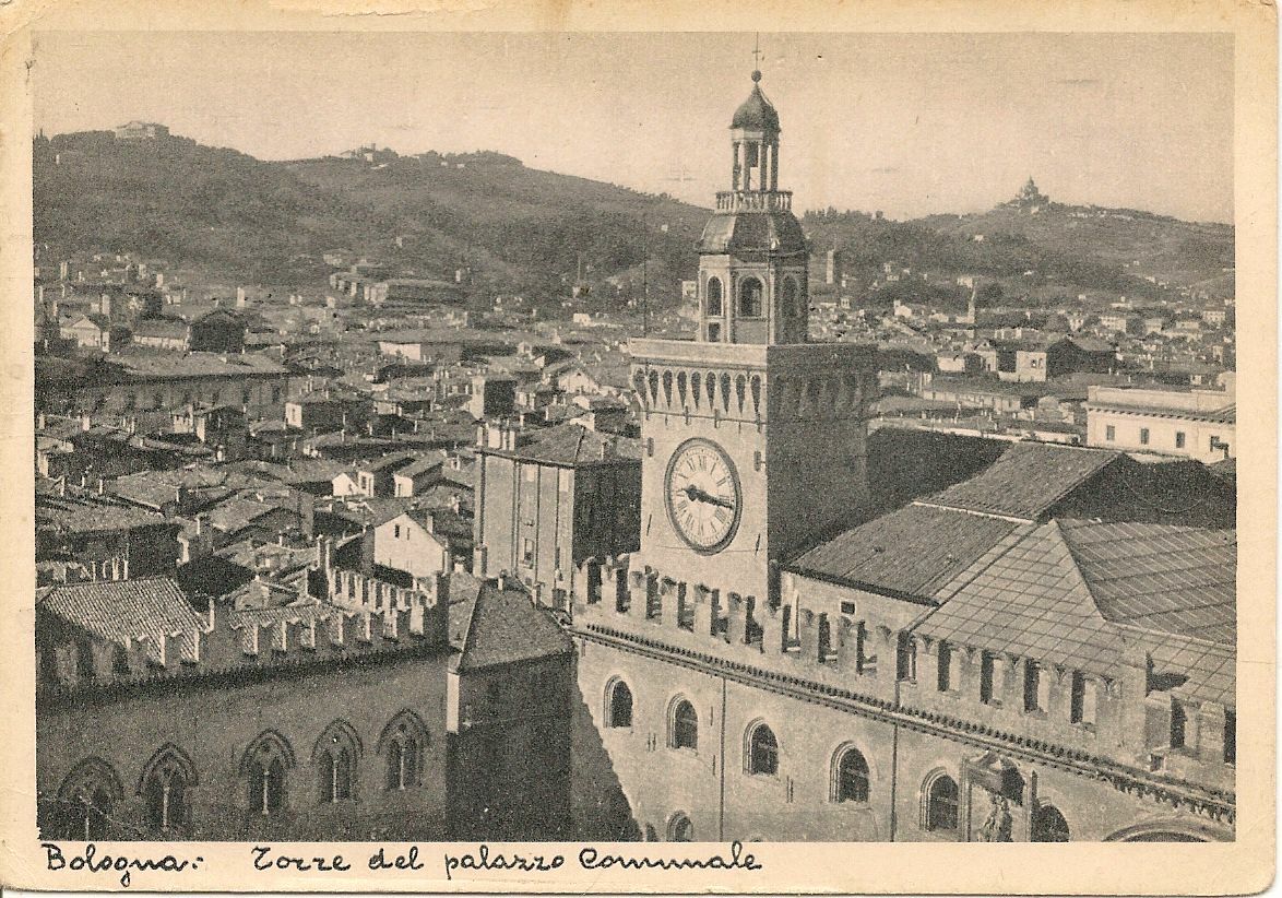 BOLOGNA - TORRE DEL PALAZZO COMUNALE - V1938