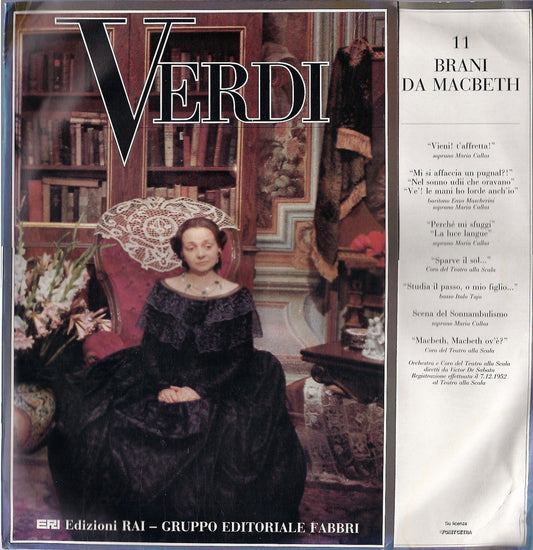 VERDI N. 11 - BRANI DA MACBETH - EDIZIONI RAI - FABBRI