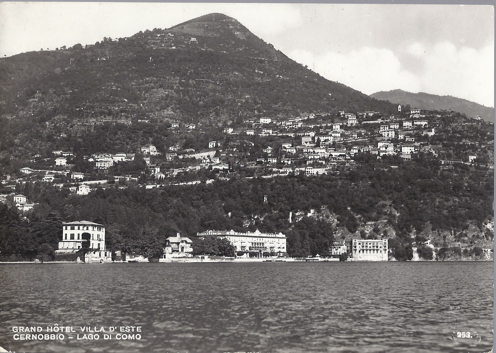 CERNOBBIO - GRAND HOTEL VILLA D'ESTE - V 1956 - FG