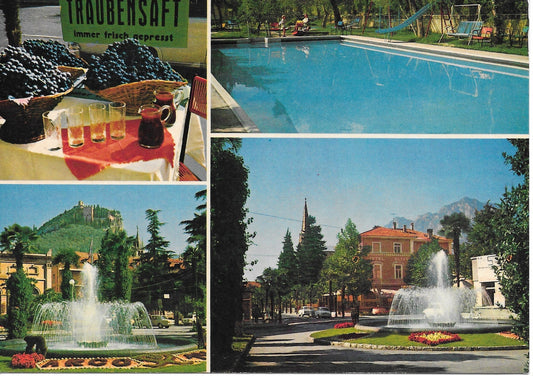 ARCO - ALBERGO PENSIONE OLIVO - 4 VEDUTE - NV