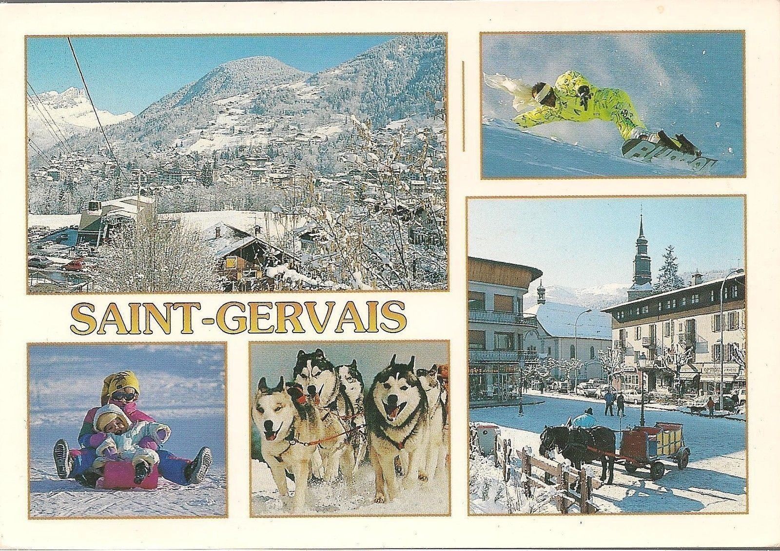 SAINT GERVAIS - 5 VEDUTE/5 IMAGES - V1998