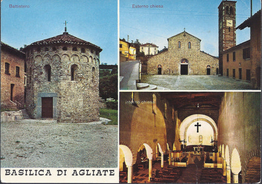 AGLIATE - BASILICA - 3 VEDUTE - V1997