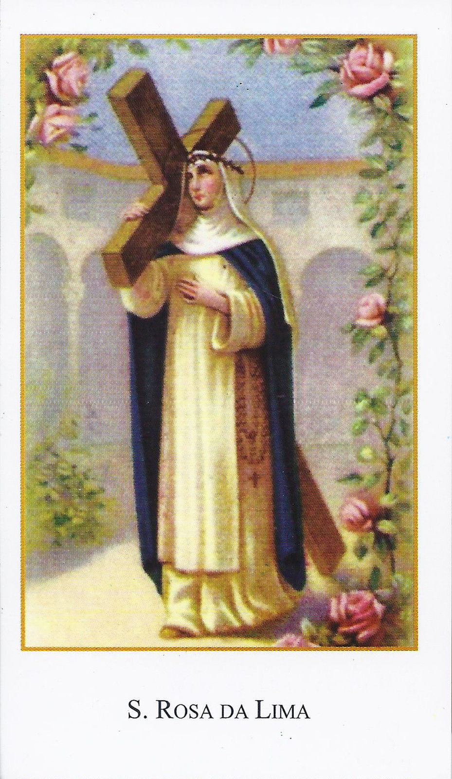 S. ROSA DA LIMA - SANTINO - AS013-335 - Ed. Paco