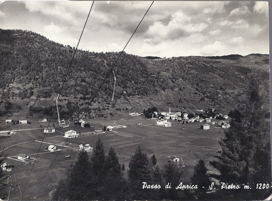 PASSO DI APRICA - S. PIETRO - V 1957 - FG - seggiovia