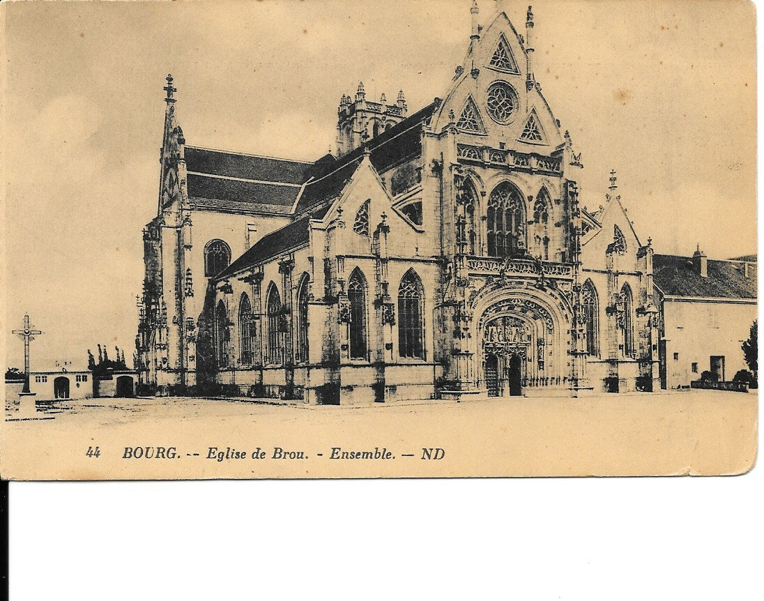 BOURG - EGLISE DE BROU - NV