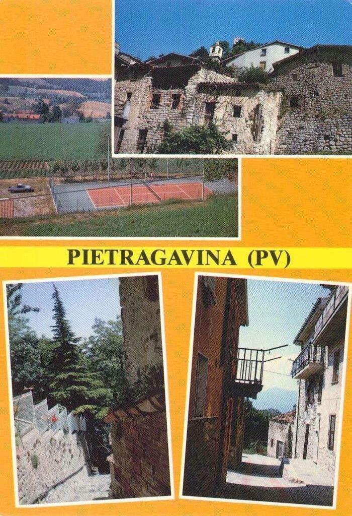 PIETRAGAVINA - PAVIA - QUATTRO VEDUTE