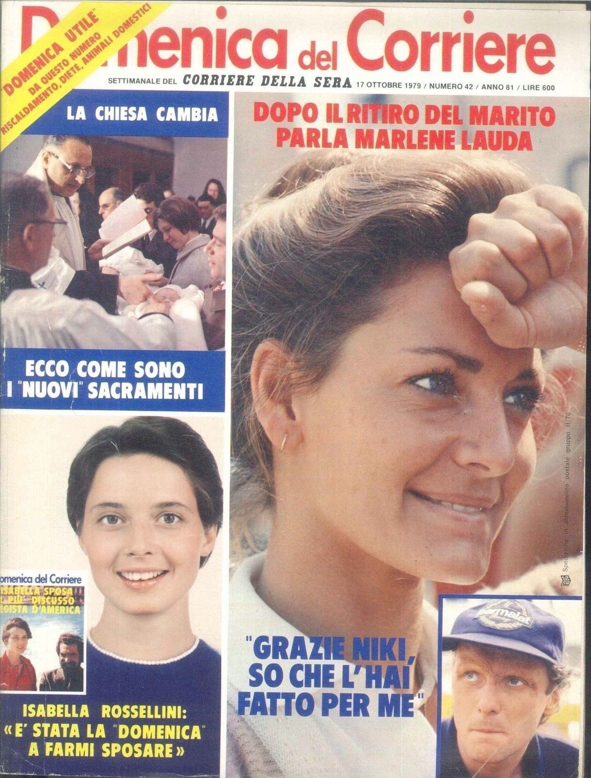 DOMENICA DEL CORRIERE N 42 - 17 OTTOBRE 1979