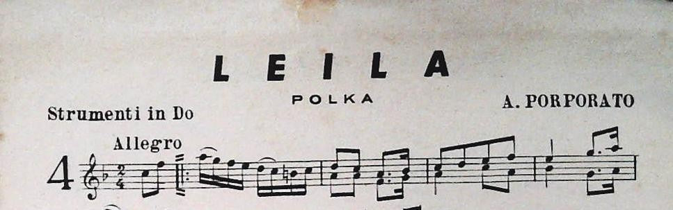 A. PORPORATO - QUATTRO BRANI SPARTITO-SHEET MUSIC