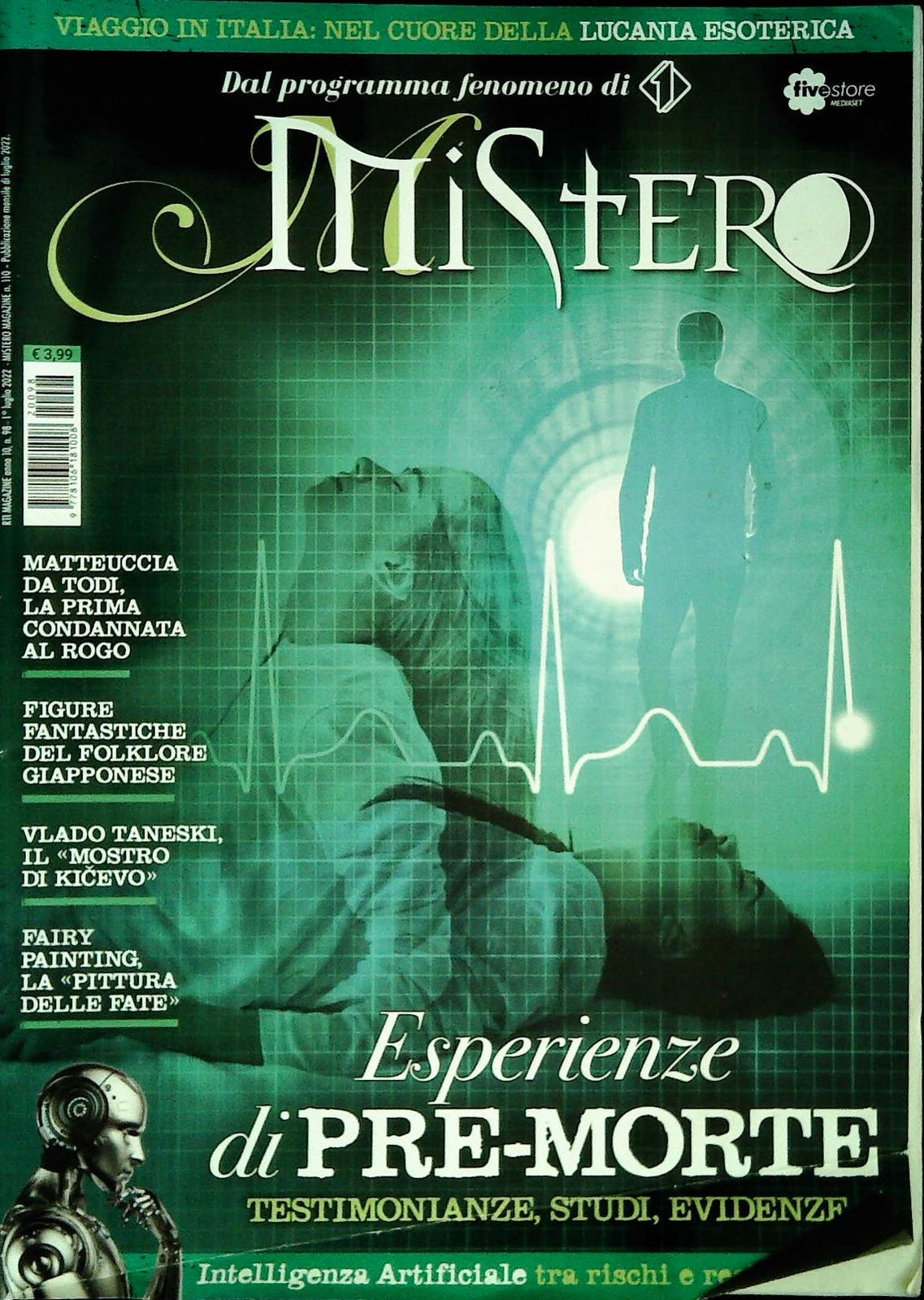 MISTERO N. 98 - ESPERIENZE DI PRE-MORTE