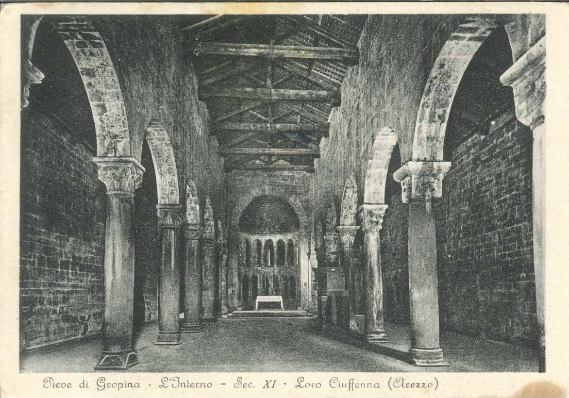 PIEVE DI GROPINA - L'INTERNO - LORO CIUFENNA - NV