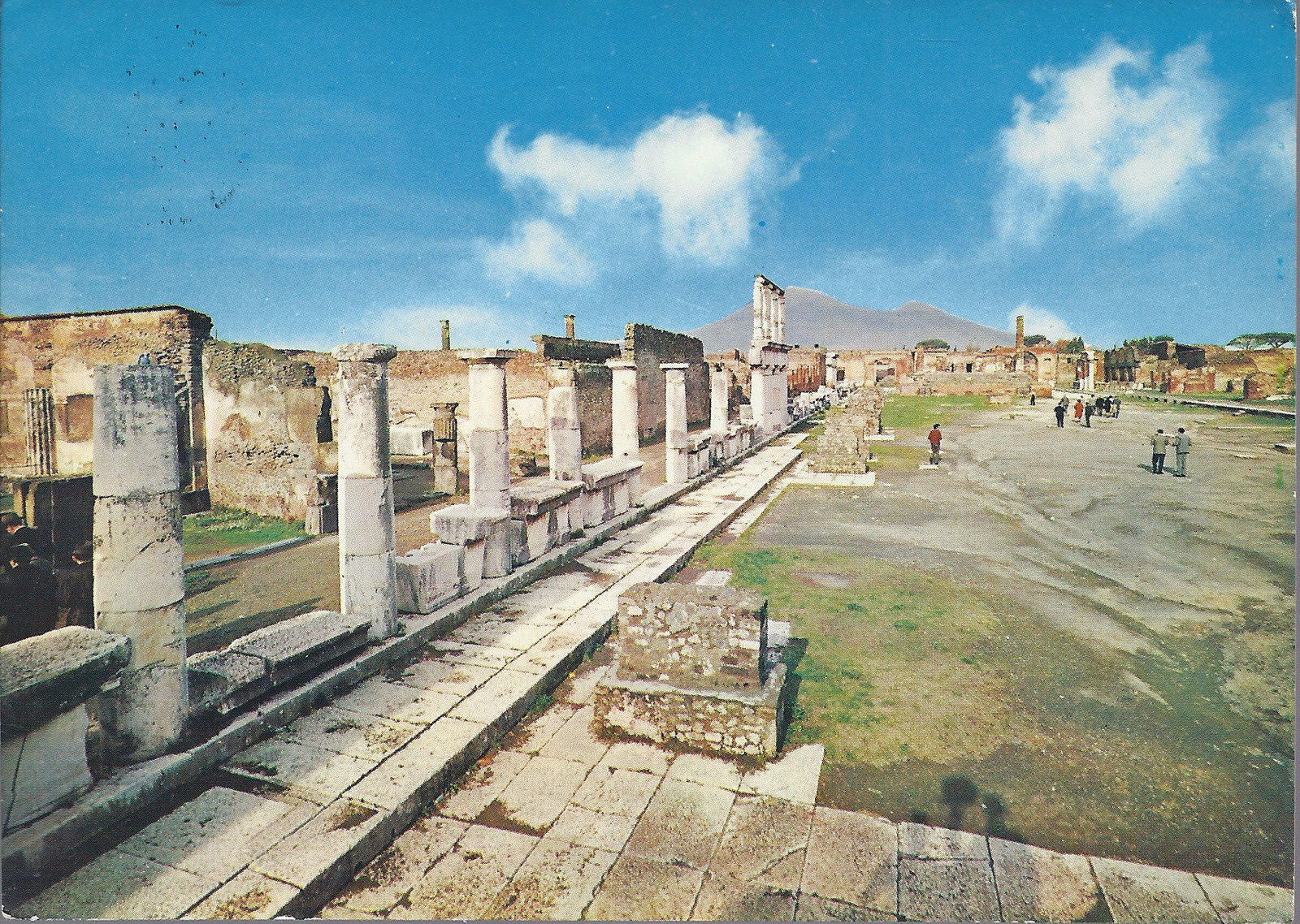 POMPEI SCAVI - IL FORO - V 1982 - FG